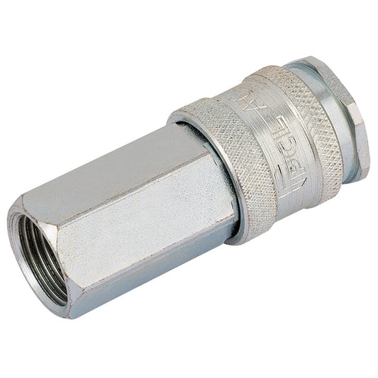 Draper 3/8" BSP Parallel Euro Coupling Female Thread (Sold Loose) DRA-54408