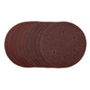 Draper Sanding Discs, 150mm, Hook & Loop, Assorted Grit, (Pack of 10) DRA-55069