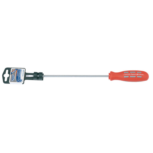 Draper Plain Slot Parallel Tip Mechanic's Screwdriver, 5 x 200mm DRA-55497
