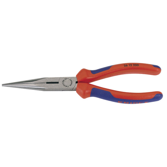 Knipex 26 12 200 SBE Long Nose Pliers with Heavy Duty Handles, 200mm DRA-55580