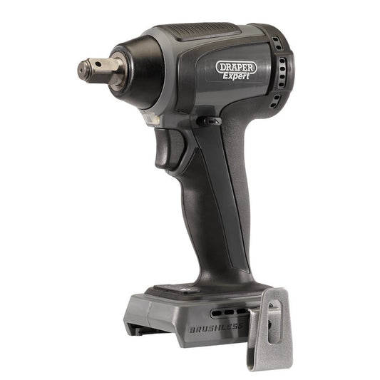 Draper XP20 20V Brushless Impact Wrench, 1/2" Sq. Dr., 300Nm (Sold Bare) DRA-55929