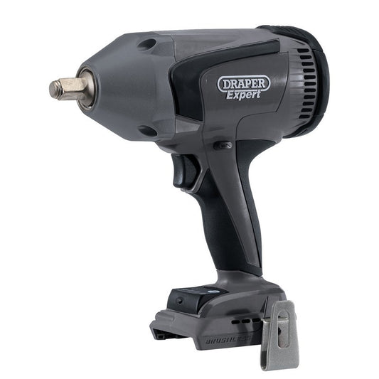 Draper XP20 20V Brushless Impact Wrench, 1/2" Sq. Dr., 1000Nm (Sold Bare) DRA-55942
