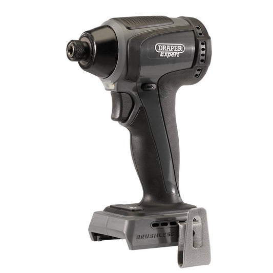 Draper XP20 20V Brushless Impact Driver, 200Nm (Sold Bare) DRA-55944