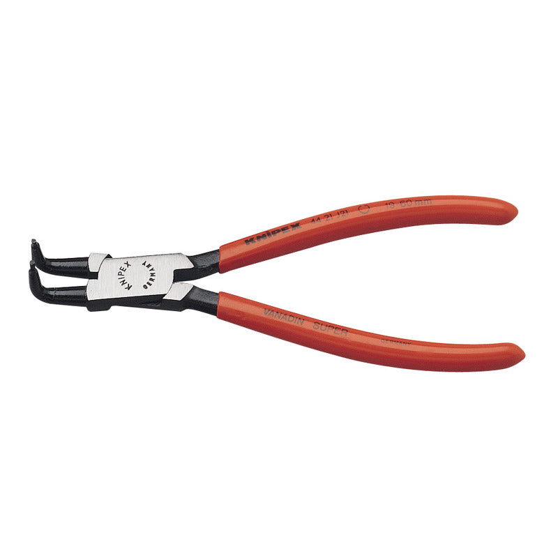 Knipex 44 21 J21 SBE J21 90&deg; Bent Internal Circlip Pliers, 19 - 60mm DRA-56174