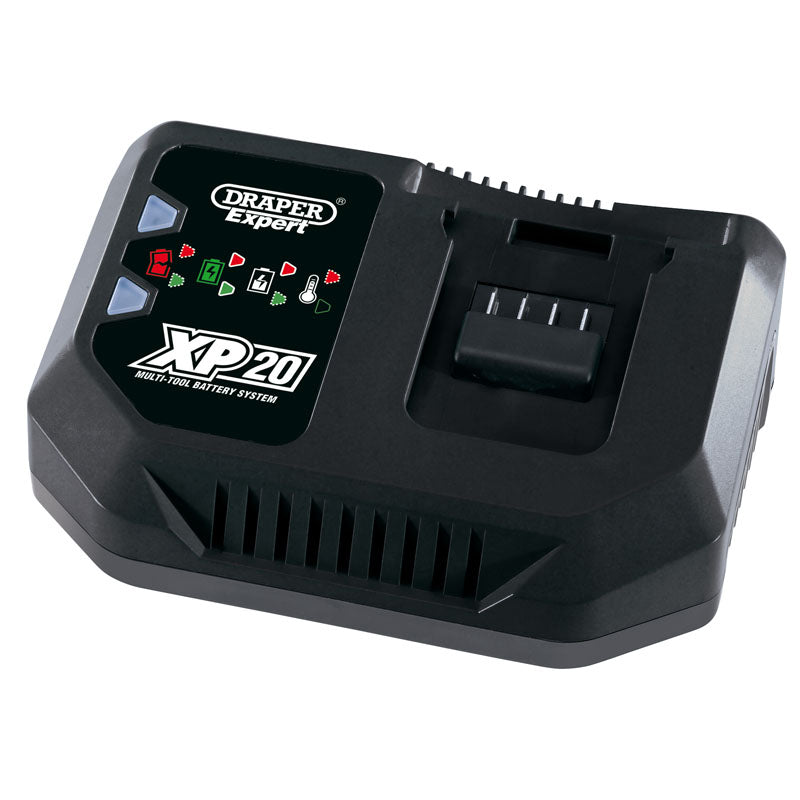 Draper XP20 20V Fast Battery Charger, 6A DRA-56334