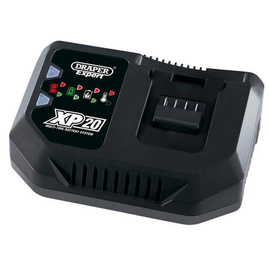 Draper XP20 20V Fast Battery Charger, 6A DRA-56334