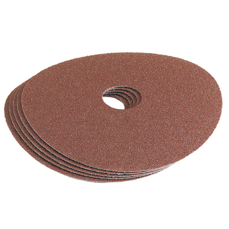 Draper 115mm 120Grit Aluminium Oxide Sanding Disc Pack of 5 DRA-58619