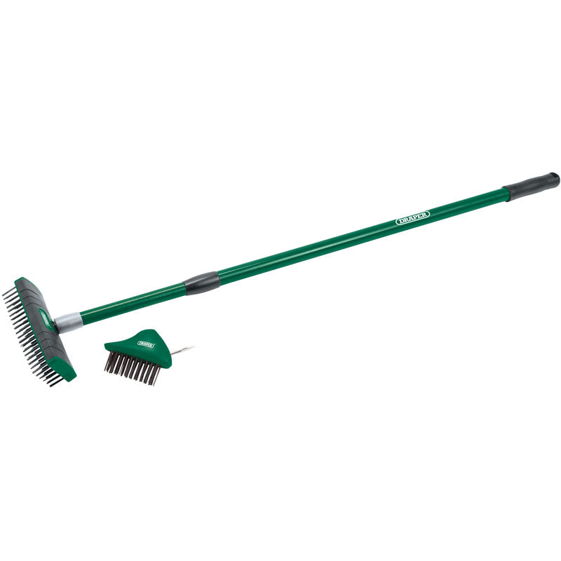 Draper Paving Brush Set with Twin Heads and Telescopic Handle DRA-58683
