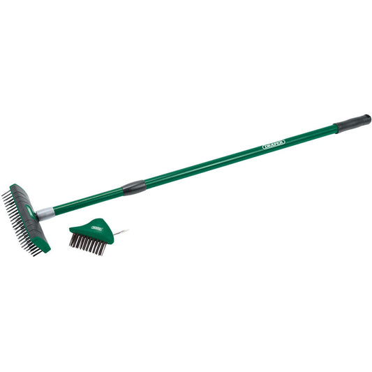 Draper Paving Brush Set with Twin Heads and Telescopic Handle DRA-58683