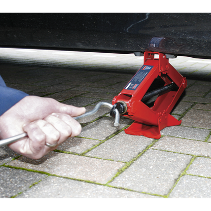 Sealey 1.5tonne Heavy-Duty Scissor Jack 58M