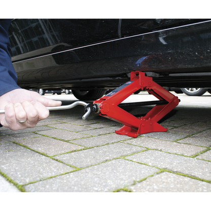 Sealey 1.5tonne Heavy-Duty Scissor Jack 58M