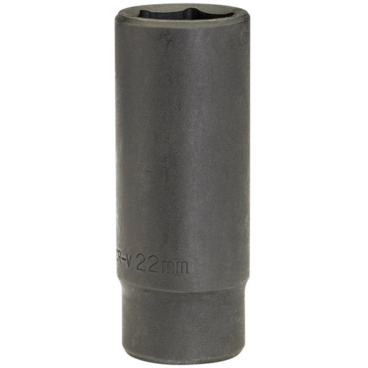 Draper Deep Impact Socket, 1/2" Sq. Dr., 22mm (Sold Loose) DRA-59882