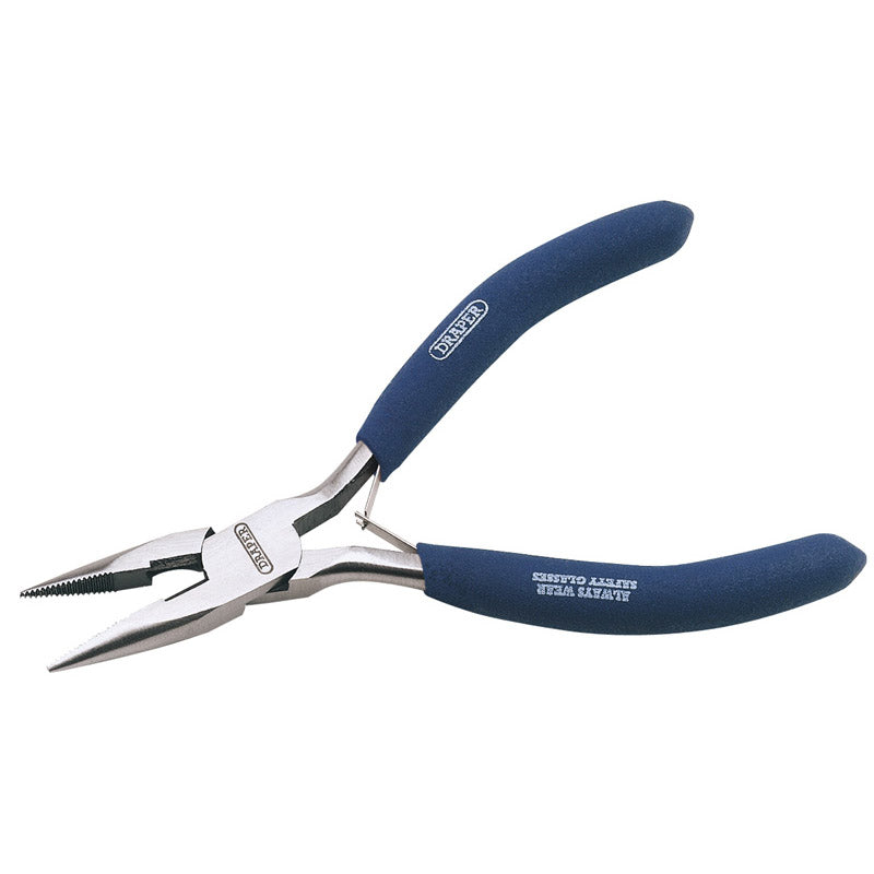 Draper Carbon Steel Long Nose Pliers, 125mm DRA-60740