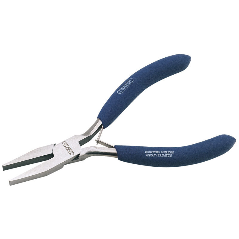 Draper Carbon Steel Flat Nose Pliers, 125mm DRA-60741