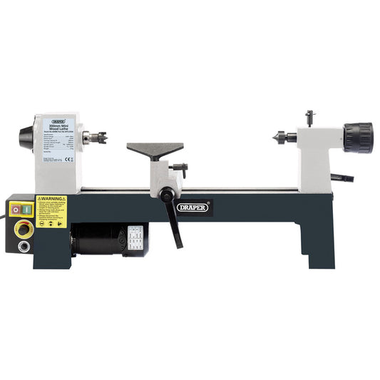 Draper Variable Speed Mini Wood Lathe, 250W DRA-60988