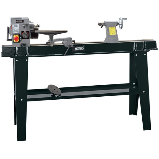 Draper Variable Speed Wood Lathe with Digital Display, 750W DRA-60990