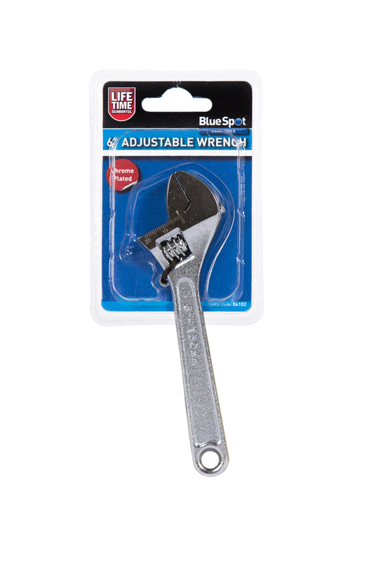BlueSpot 150mm (6") Adjustable Wrench 06102