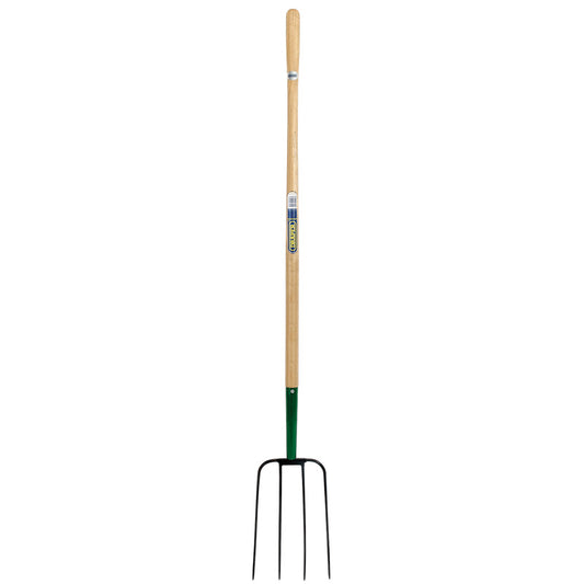 Draper 4 Prong Manure Fork with Wood Shaft DRA-63579