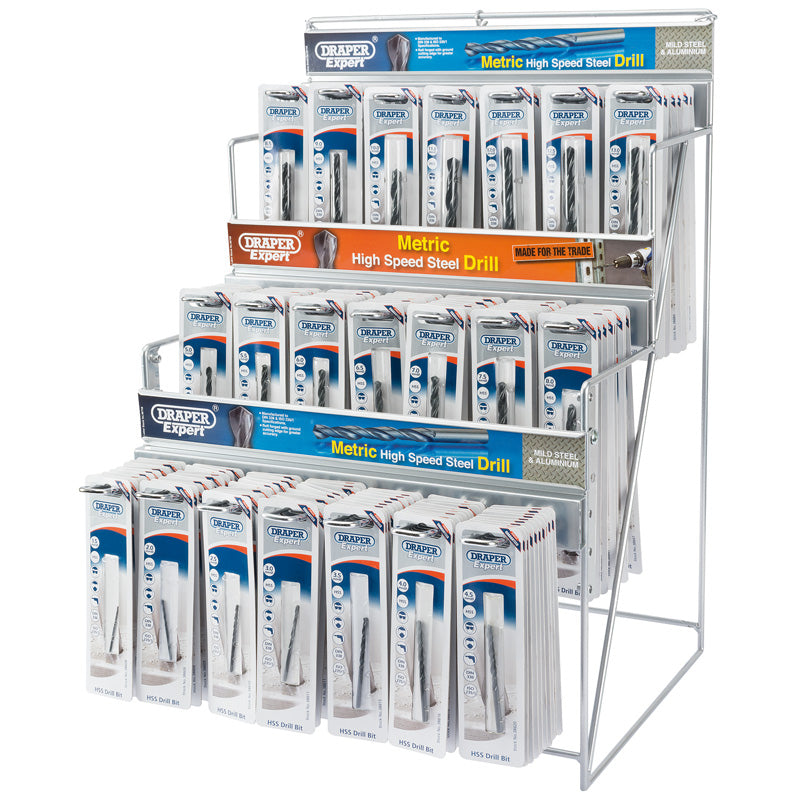 Draper Assorted HSS Drill Bit Merchandiser (183 Piece) DRA-64038