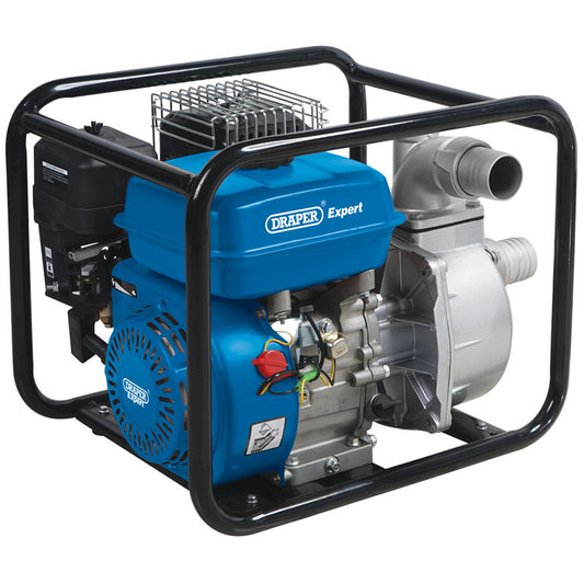 Draper Petrol Water Pump, 500L/Min, 4.8HP DRA-64065