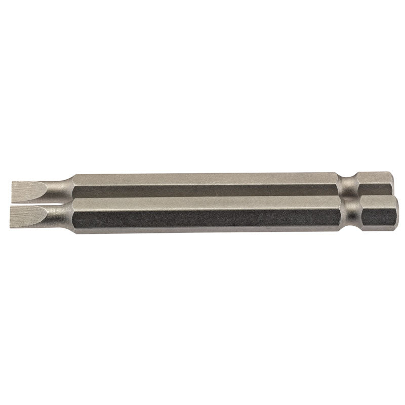 Draper Plain Slot Insert Bit, 4.5mm, 1/4" Hex, 75mm Long (Pack of 2) DRA-64295