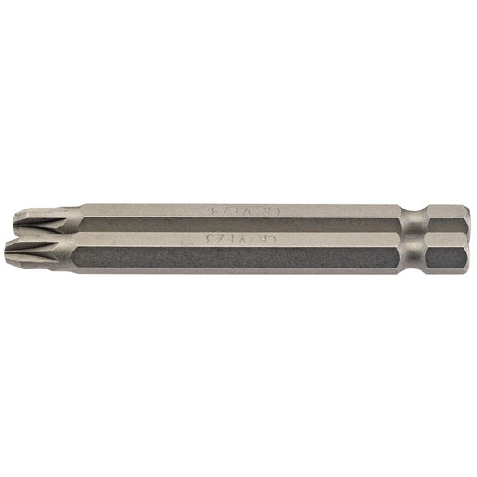Draper PZ Type Insert Bit, 1/4" Hex, 75mm Long, No.3 (Pack of 2) DRA-64313
