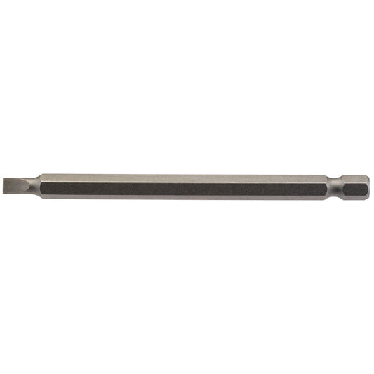 Draper Plain Slot Insert Bit, 4.5mm, 1/4" Hex, 100mm Long (Pack of 1) DRA-64344