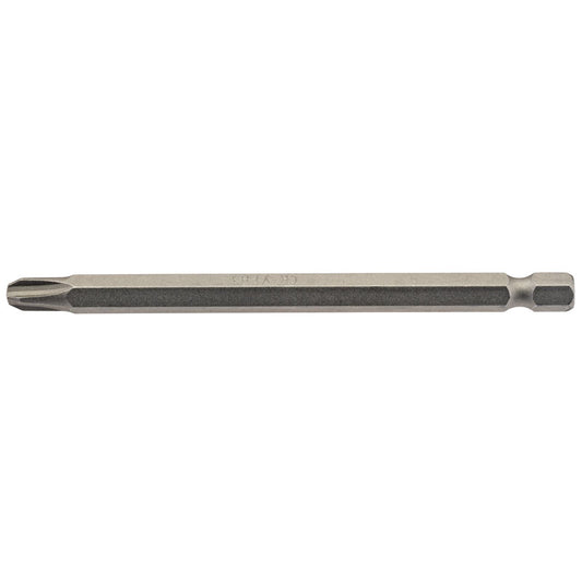 Draper Cross Slot Insert Bit, 1/4" Hex, 100mm Long, No.3 (Pack of 1) DRA-64366