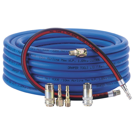 Draper Heavy Duty Air Connector Kit, 3/8" DRA-64508