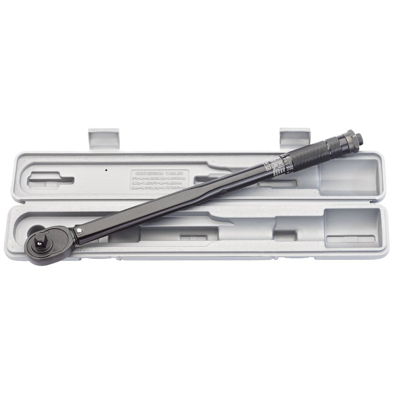 Draper Ratchet Torque Wrench, 1/2" Sq. Dr., 30 - 210Nm DRA-64535