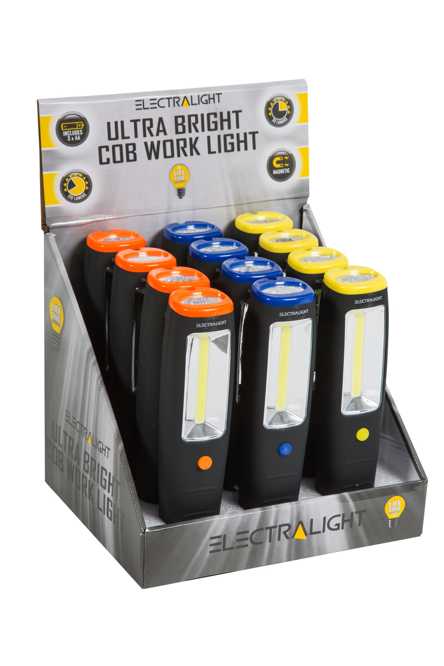 Electralight COB Work Light With Batteries 65279