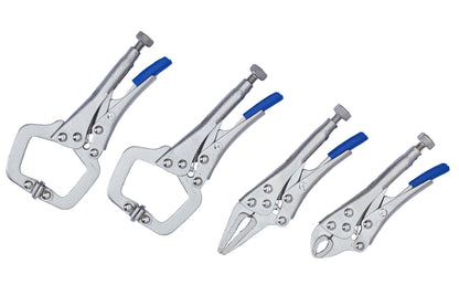 BlueSpot 4 PCE Mini Locking Plier Set 06529