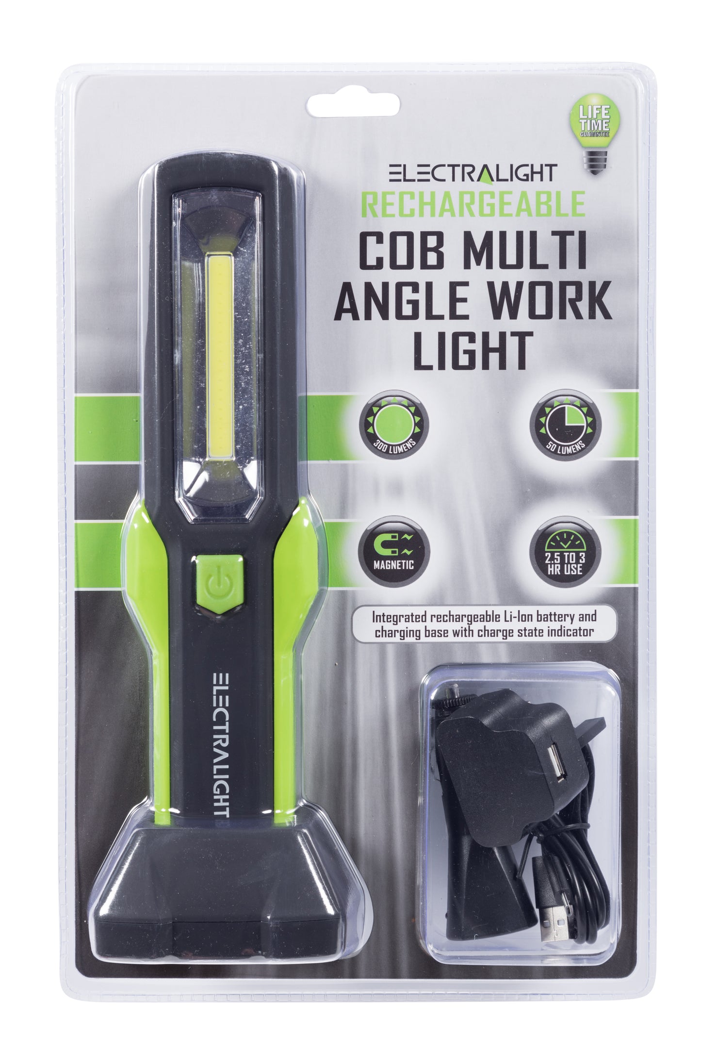 Electralight Rechargeable COB Multi Angle Work Light 65308