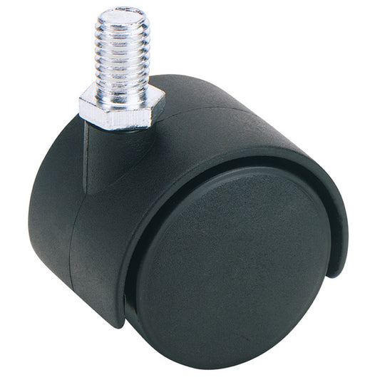 Draper Twin Nylon Bolt Castor, 40mm Diameter, S.W.L. 25kg DRA-65464