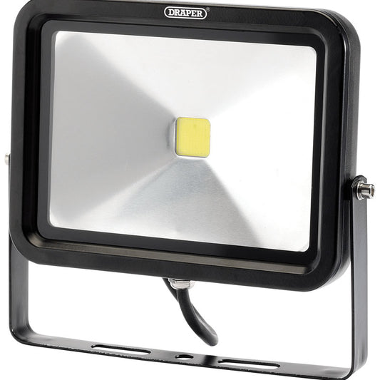 Draper COB LED Slimline Wall Mounted Floodlight, 50W, 3,250 Lumens DRA-66035