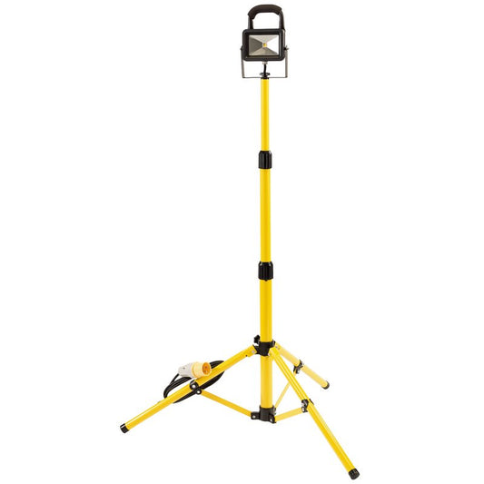 Draper 110V COB LED Worklight with Tripod, 10W, 700 Lumens DRA-66049
