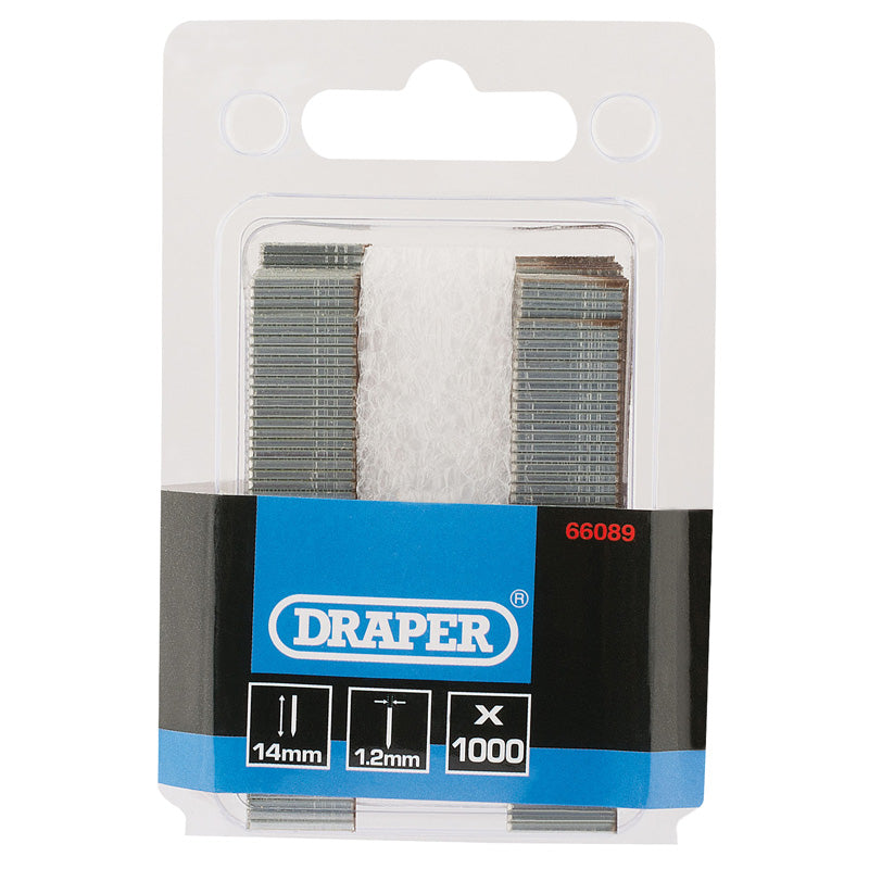 Draper I' Nails, 14mm (Pack of 1000) DRA-66089