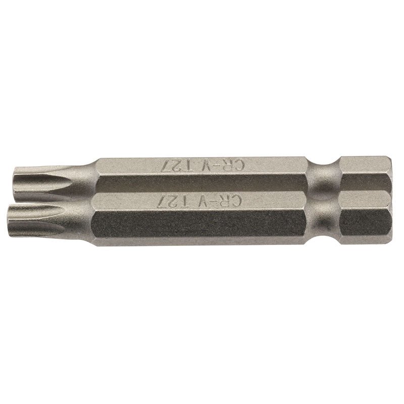 Draper TX-STAR® ; Insert Bit, 1/4" Hex, 50mm Long, T27 (Pack of 2) DRA-66490