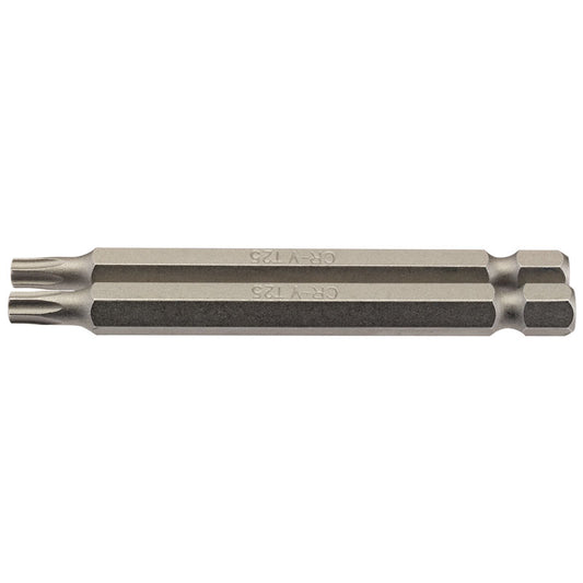 Draper TX-STAR® ; Insert Bit, 1/4" Hex, 75mm Long, T25 (Pack of 2) DRA-66849