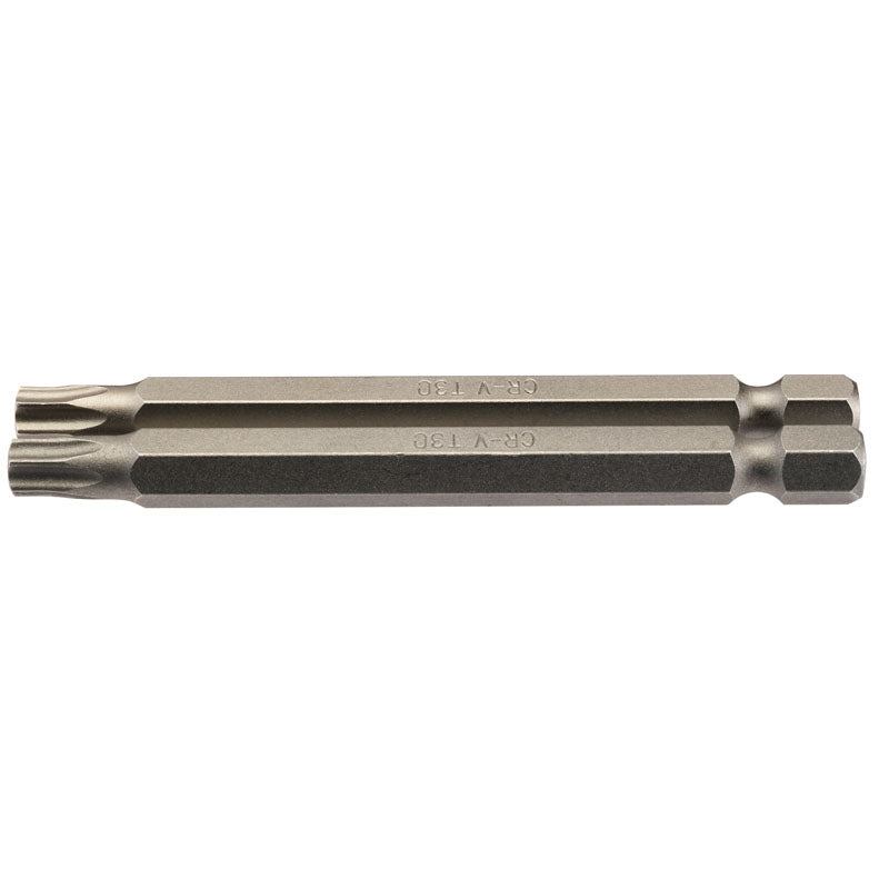 Draper TX-STAR® ; Insert Bit, 1/4" Hex, 75mm Long, T30 (Pack of 2) DRA-66852