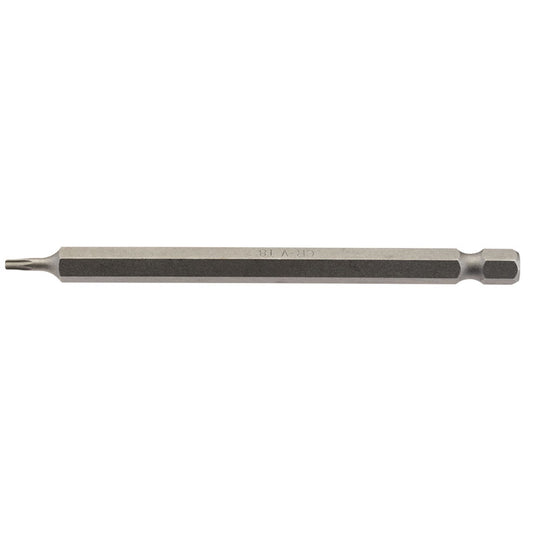 Draper TX-STAR® ; Insert Bit, 1/4" Hex, 100mm Long, T8 (Pack of 1) DRA-66907