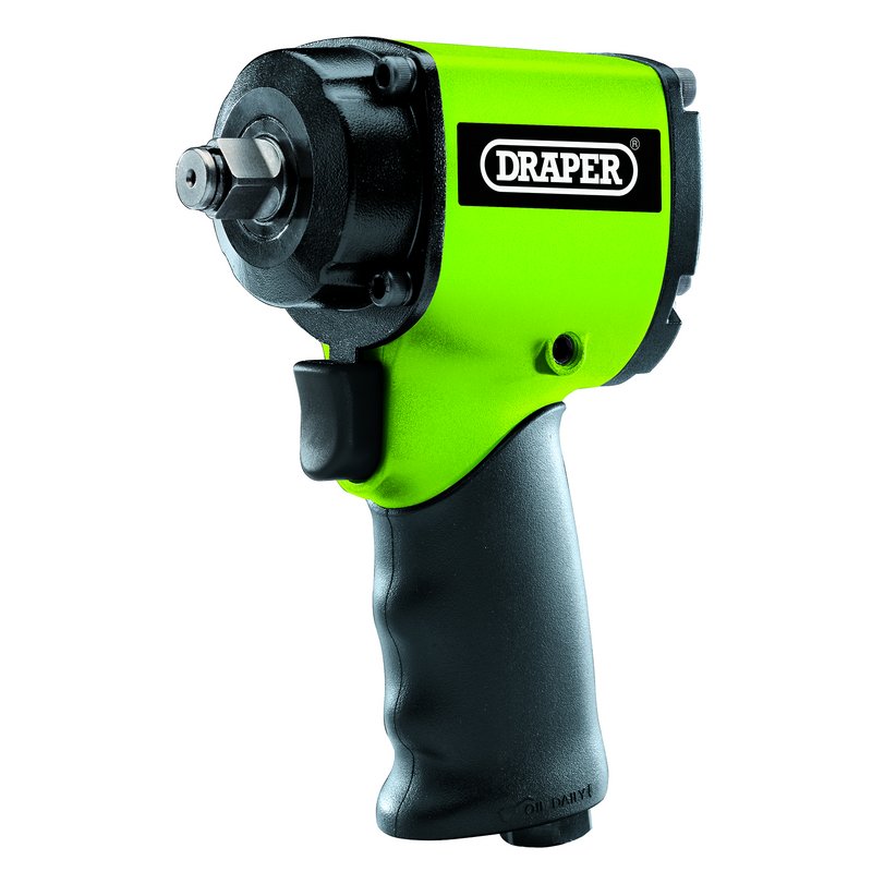 Draper Stubby Composite Body Air Impact Wrench, 1/2" Sq. Dr. DRA-67089