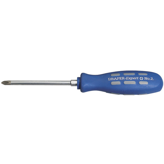 Draper Cross Slot Mechanic's Screwdriver, 100mm, No.2 (Sold Loose) DRA-67859