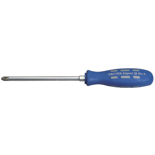 Draper Cross Slot Mechanic's Screwdriver, 150mm, No.3 (Sold Loose) DRA-67860