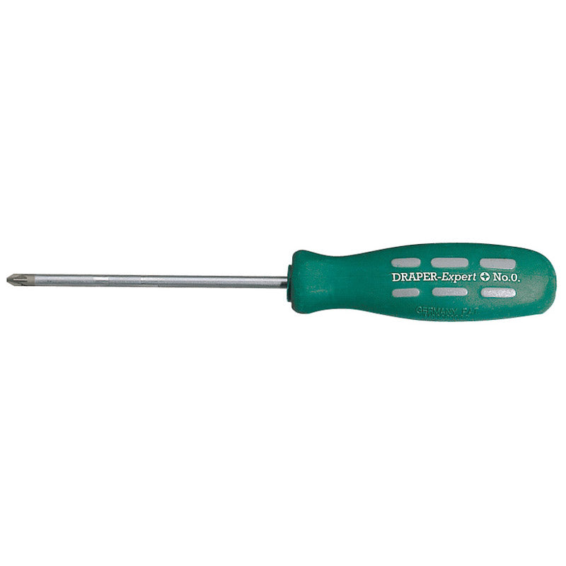 Draper PZ Type Mechanic's Screwdriver, 75mm, No.0 (Sold Loose) DRA-67861