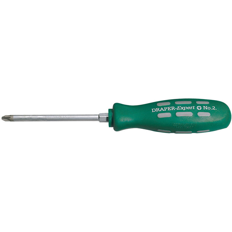 Draper PZ Type Mechanic's Screwdriver, 100mm, No.2 (Sold Loose) DRA-67864