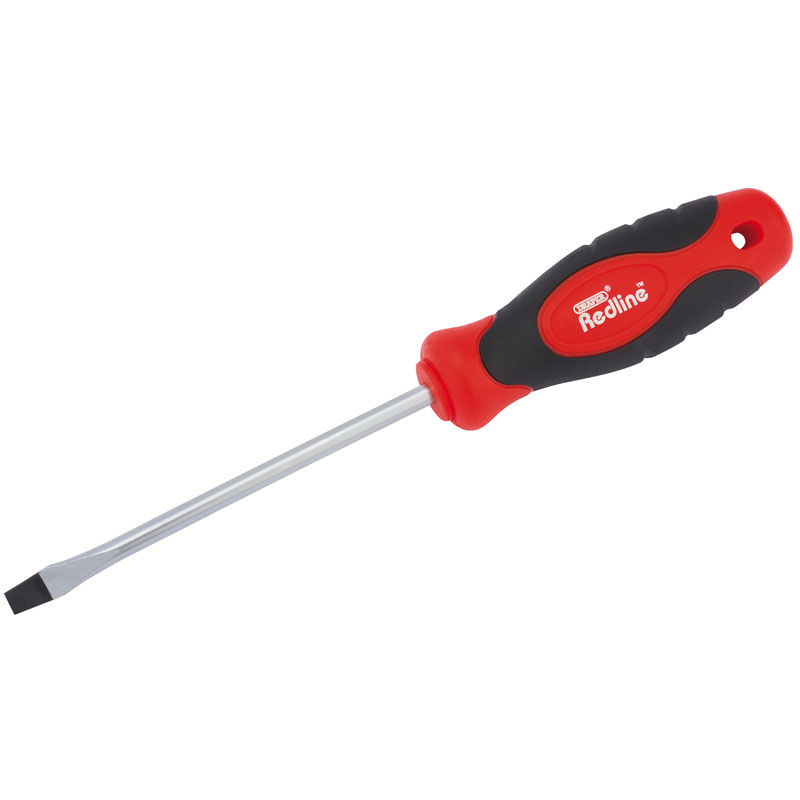 Draper Plain Slot Soft-Grip Screwdriver, 5 x 100mm DRA-68009