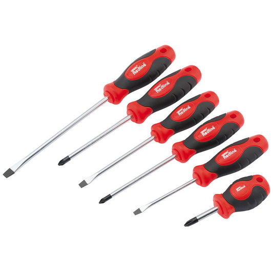 Draper Soft Grip Screwdriver Set (6 Piece) DRA-68013