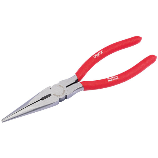 Draper Long Nose Plier with PVC Dipped Handle, 200mm DRA-68238