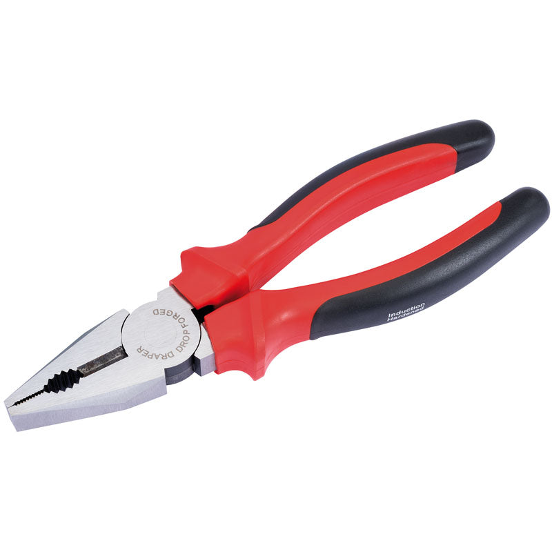 Draper Heavy Duty Combination Plier with Soft Grip Handle, 200mm DRA-68279